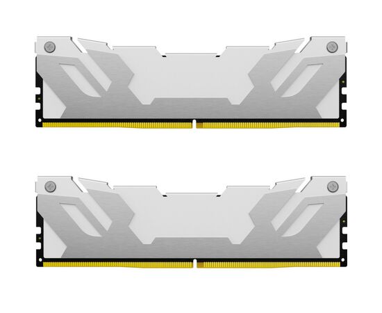 Модуль памяти для компьютера DDR5 32GB (2x16GB) Renegade White XMP Kingston Fury (ex.HyperX) (KF564C32RWK2-32), изображение 2 Модуль памяти для компьютера DDR5 32GB (2x16GB) Renegade White XMP Kingston Fury (ex.HyperX) (KF564C32RWK2-32), изображение 2