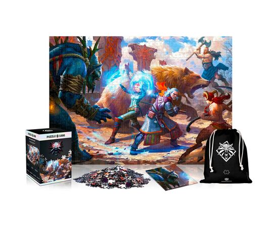 Пазл GoodLoot Witcher: Geralt & Triss in Battle 1000 элементов (5908305233619), изображение 2 Пазл GoodLoot Witcher: Geralt & Triss in Battle 1000 элементов (5908305233619), изображение 2