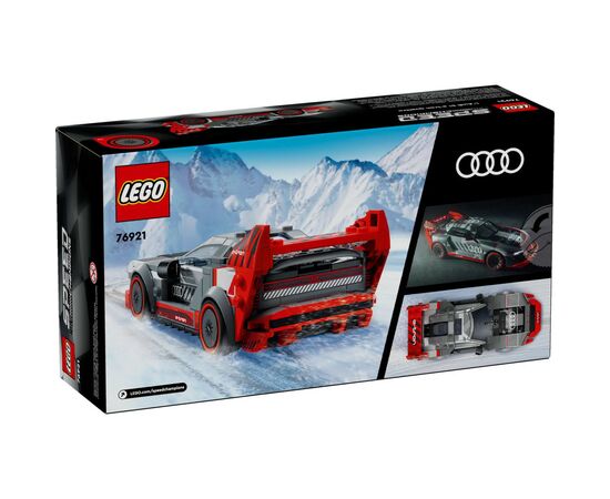 Конструктор LEGO Speed Champions Автомобиль для гонок Audi S1 e-tron quattro 274 детали (76921), изображение 9 Конструктор LEGO Speed Champions Автомобиль для гонок Audi S1 e-tron quattro 274 детали (76921), изображение 9