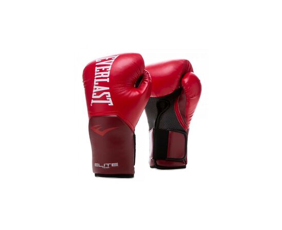 Боксерские перчатки Everlast Elite Training Gloves 870284-70-4 червоний 14 oz (009283608835)