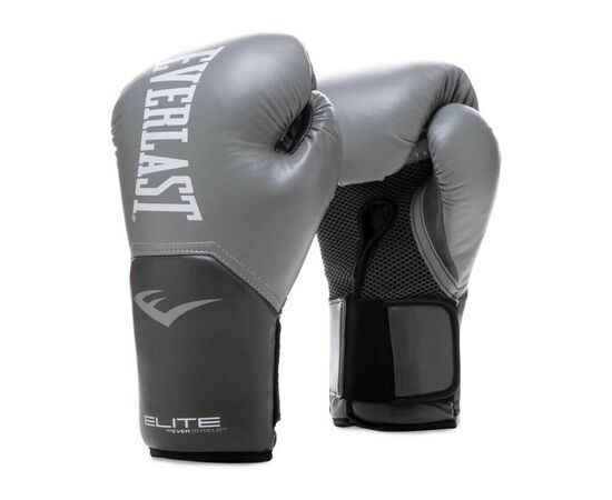 Боксерские перчатки Everlast Elite Training Gloves 870282-70-12 сірий 12 oz (009283609023)