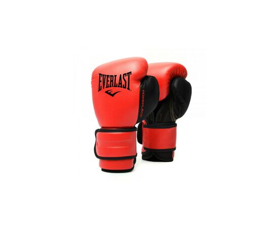 Боксерские перчатки Everlast Powerlock Boxing Gloves 870344-70-4 червоний 14 oz (009283608590)