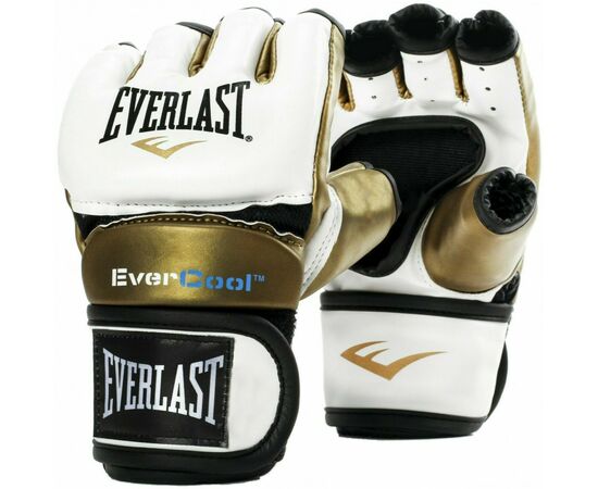 Перчатки для MMA Everlast Everstrike TG GL 839310-70-33 білий Уні M/L (009283587529)