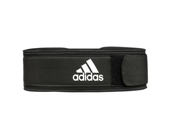 Атлетичний пояс Adidas Essential Weightlifting Belt ADGB-12252 XS 62 - 75 см Чорний (885652016292), зображення 6 Атлетичний пояс Adidas Essential Weightlifting Belt ADGB-12252 XS 62 - 75 см Чорний (885652016292), зображення 6