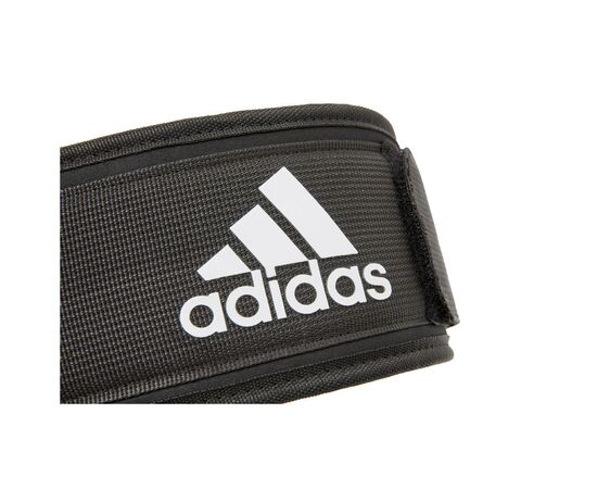 Атлетичний пояс Adidas Essential Weightlifting Belt ADGB-12252 XS 62 - 75 см Чорний (885652016292), зображення 9 Атлетичний пояс Adidas Essential Weightlifting Belt ADGB-12252 XS 62 - 75 см Чорний (885652016292), зображення 9