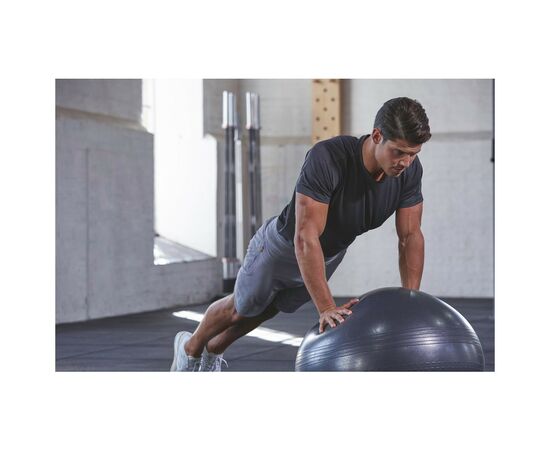 Мяч для фитнеса Adidas Gymball ADBL-11245GR Сірий 55 см (885652008518), изображение 3 Мяч для фитнеса Adidas Gymball ADBL-11245GR Сірий 55 см (885652008518), изображение 3