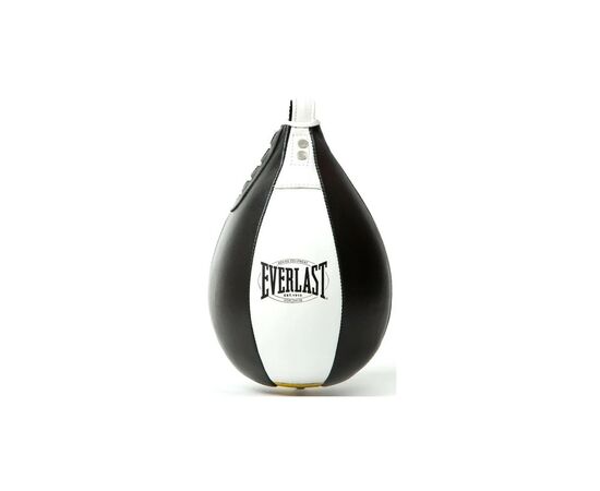 Груша боксерская Everlast 1910 Speed Bag 870740-70-81 Чорний/Білий 22,5 x 15 см (009283606763)