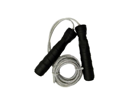 Скакалка Everlast Pro Weighted Jump Pore 883380-70-12 Сіра 335 см (009283586126)