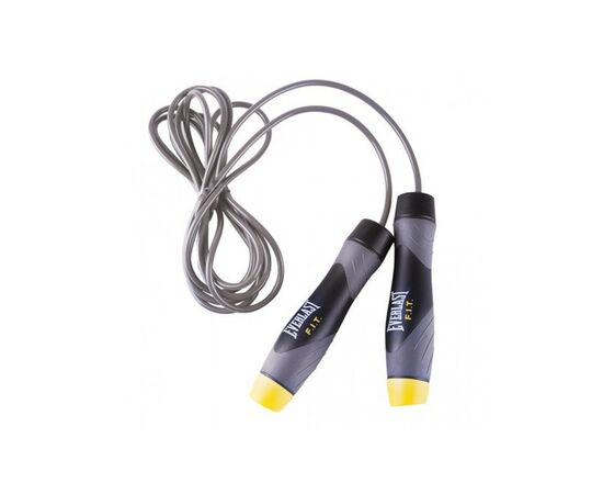 Скакалка Everlast Weighted Jump Pore 833640-70-8 Чорна 335 см (009283585655)
