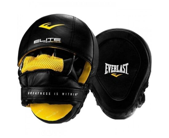 Лапи боксерські Everlast Elit Mantis Mit 722371-70-8 Чорні OSFM (009283588274)