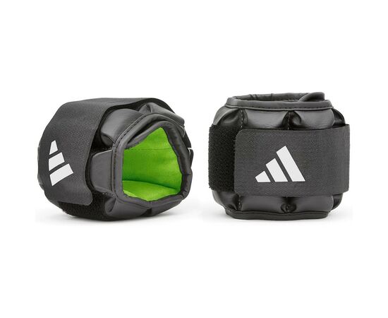 Утяжелитель Adidas Performance Ankle ADWT-12631 для гомілки/п'ястка Чорний/Зелений 1 кг (885652021708)