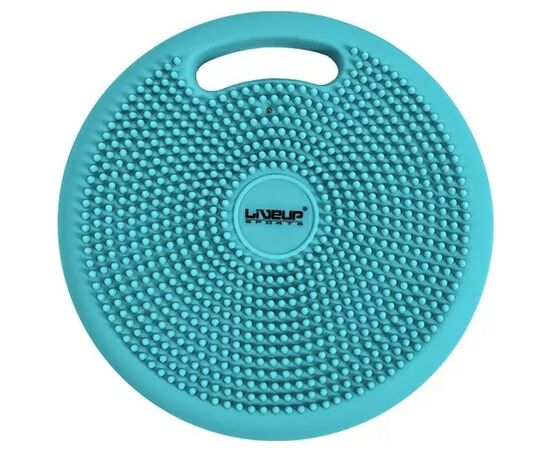 Балансировочный диск LivePro Massage Cushion LS3592-MC блакитний 33 см (6951376104929), изображение 2 Балансировочный диск LivePro Massage Cushion LS3592-MC блакитний 33 см (6951376104929), изображение 2