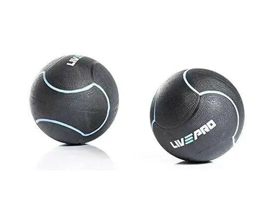 Медбол LivePro Solid Medicine Ball LP8110-10 чорний Уні 10кг (6951376100808), изображение 3 Медбол LivePro Solid Medicine Ball LP8110-10 чорний Уні 10кг (6951376100808), изображение 3