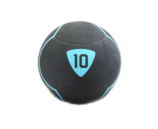 Медбол LivePro Solid Medicine Ball LP8110-10 чорний Уні 10кг (6951376100808)