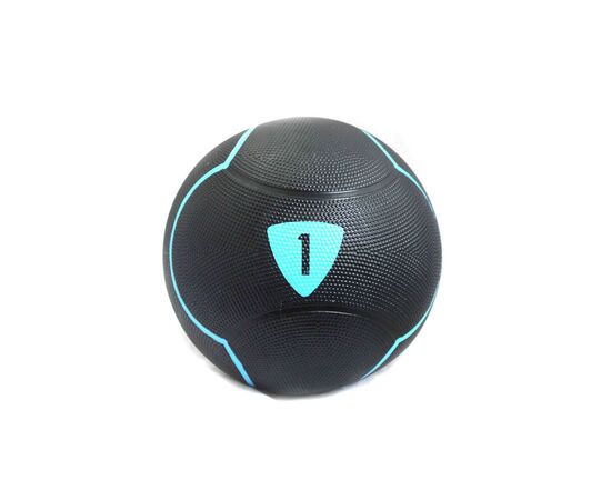 Медбол LivePro Solid Medicine Ball LP8110-1 чорний Уні 1кг (6951376100716)
