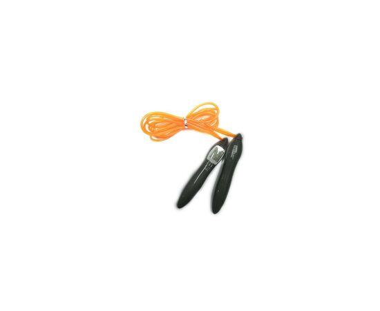 Скакалка LiveUp Electronic Jump Rope LS3123 з електронним лічильником сіро-помаранчева 275 см (6951376109054)