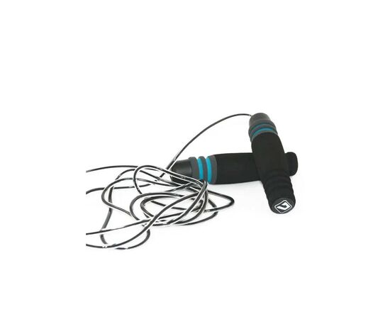 Скакалка LiveUp Jump Rope LS3137 швидкісна чорна 280см (6951376109580), изображение 2 Скакалка LiveUp Jump Rope LS3137 швидкісна чорна 280см (6951376109580), изображение 2