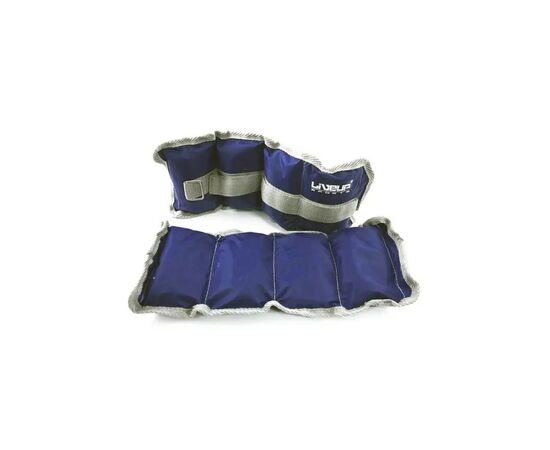 Обважнювач LiveUp Wrist/Ankle Weights LS3011-1 2 шт по 1 кг синій (6951376126303)