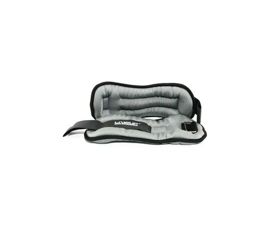 Обважнювач LiveUp Wrist/Ankle Weights LS3049-1 2 шт по 1 кг сірий (6951376126082)