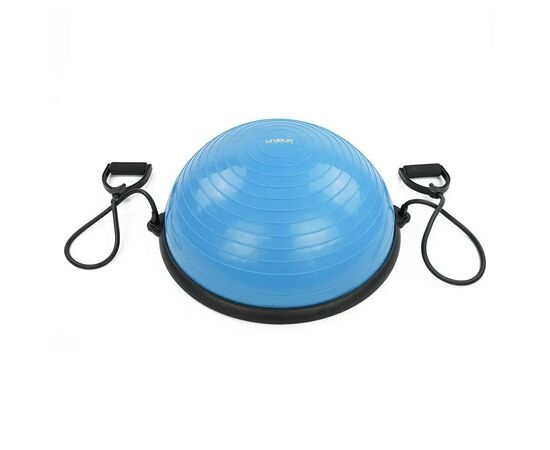 Балансировочный диск LiveUp Bosu Ball 58 см синій LS3570 (6951376103113), изображение 2 Балансировочный диск LiveUp Bosu Ball 58 см синій LS3570 (6951376103113), изображение 2