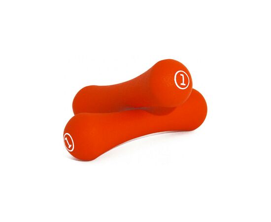 Гантельний набір LiveUp Neoprene Dumbbell неопрен червоний 2х1кг LS2002-B1 (6951376138177)