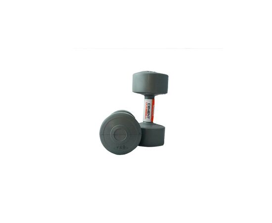 Гантельный набор LiveUp Cement Dumbell сірий 2х4кг LS2003-4 (2016052500243)