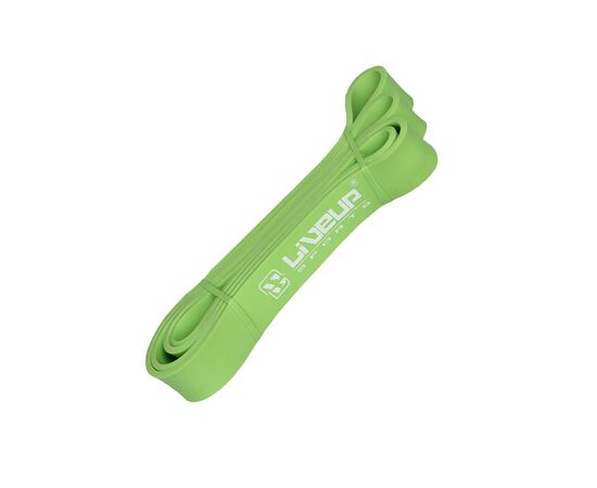 Эспандер LiveUp Latex Loop для підтягування 208х4.5х0.32 см зелений LS3650-2080Mg (6951376105742)