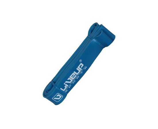 Еспандер LiveUp Latex Loop для підтягування 208х4.5х0.32 см синій LS3650-2080Hb (6951376105759)