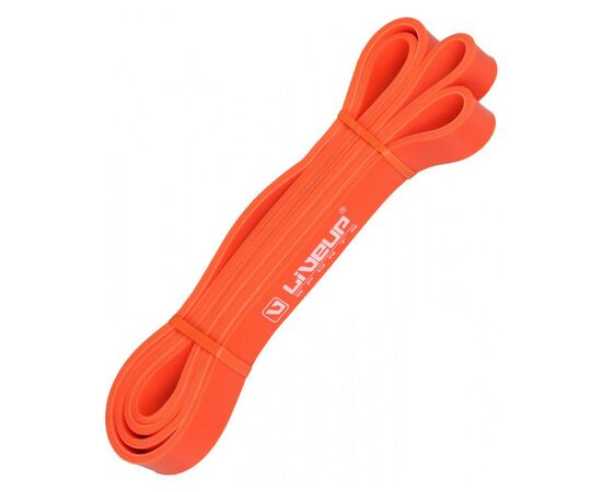 Эспандер LiveUp Latex Loop для підтягування 208х4.5х0.32 см помаранчевий LS3650-2080Lo (6951376105735)