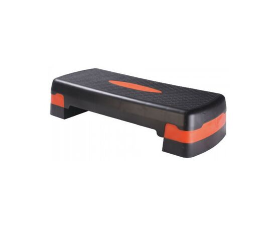 Степ-платформа LiveUp Power Step LS3168A чорний/помаранчевий 68х28х10 см (6951376107180)