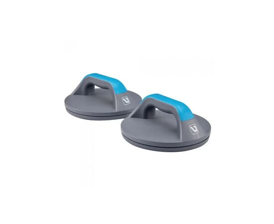Упоры для отжиманий LiveUp Push Up Pro LS9411 сірий Уні 19.5х9см (6951376100037)