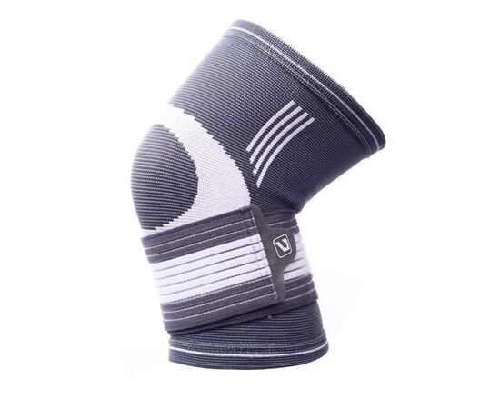 Фиксатор колена LiveUp Knee Support LS5676-M сірий, білий Уні M (2019101600093)
