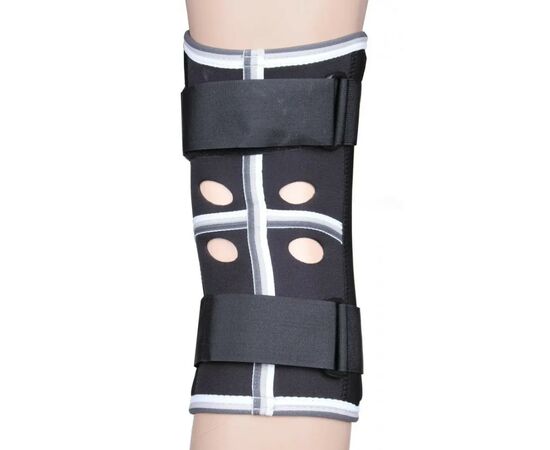 Фиксатор колена LiveUp Knee Support LS5762-L чорний Уні L (6951376182408), изображение 2 Фиксатор колена LiveUp Knee Support LS5762-L чорний Уні L (6951376182408), изображение 2