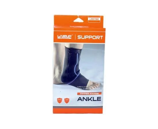 Фиксатор голеностопа LiveUp Ankle Support LS5782-LXL чорний L/XL (2016052600080), изображение 3 Фиксатор голеностопа LiveUp Ankle Support LS5782-LXL чорний L/XL (2016052600080), изображение 3