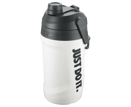 Бутылка для воды Nike Fuel Jug 40 OZ білий, антрацит 1182 мл N.100.3110.153.40 (887791410719)