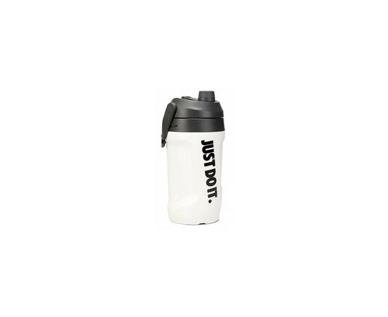 Бутылка для воды Nike Fuel Jug 64 OZ білий, антрацит, чорний 1893 мл N.100.3111.153.64 (887791410641)
