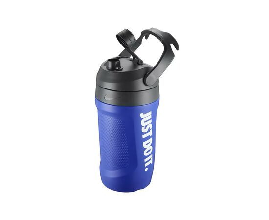 Бутылка для воды Nike Fuel Jug 64 OZ синій, чорний 1893 мл N.100.3111.476.64 (887791410825)