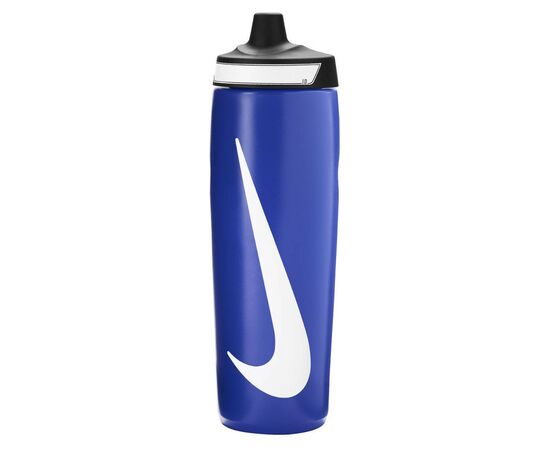 Пляшка для води Nike Refuel Bottle 24 OZ блакитний, чорний, білий 709 мл N.100.7666.492.24 (887791745323)