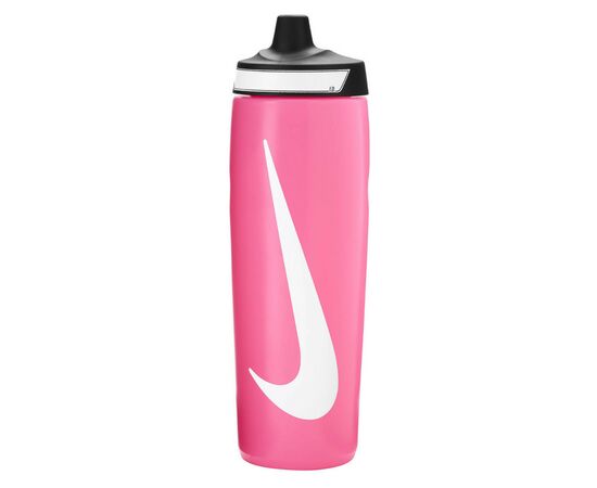 Бутылка для воды Nike Refuel Bottle 24 OZ рожевий, чорний, білий 709 мл N.100.7666.634.24 (887791745491)