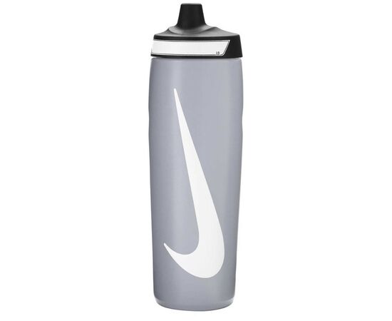 Бутылка для воды Nike Refuel Bottle 32 OZ сірий, чорний, білий 946 мл N.100.7667.086.32 (887791747501)