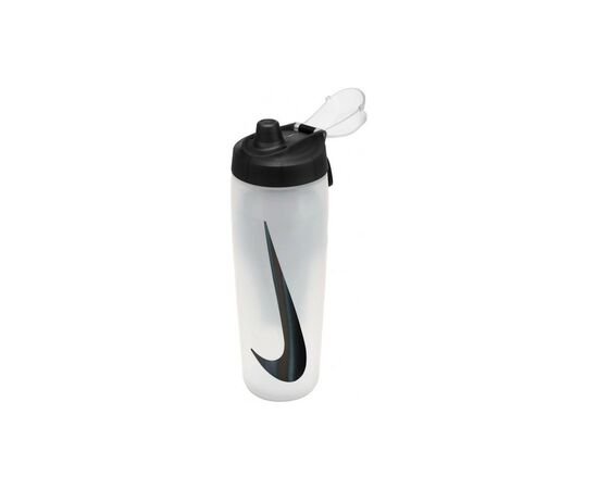 Бутылка для воды Nike Refuel Bottle Locking Lid 18 OZ білий, чорний 532 мл N.100.7669.125.18 (887791745002), изображение 2 Бутылка для воды Nike Refuel Bottle Locking Lid 18 OZ білий, чорний 532 мл N.100.7669.125.18 (887791745002), изображение 2