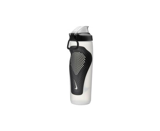 Бутылка для воды Nike Refuel Bottle Locking Lid 18 OZ білий, чорний 532 мл N.100.7669.125.18 (887791745002), изображение 3 Бутылка для воды Nike Refuel Bottle Locking Lid 18 OZ білий, чорний 532 мл N.100.7669.125.18 (887791745002), изображение 3