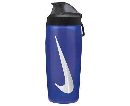 Бутылка для воды Nike Refuel Bottle Locking Lid 18 OZ блакитний, чорний, сріблястий 532 мл N.100.7669.423.18 (887791745217)
