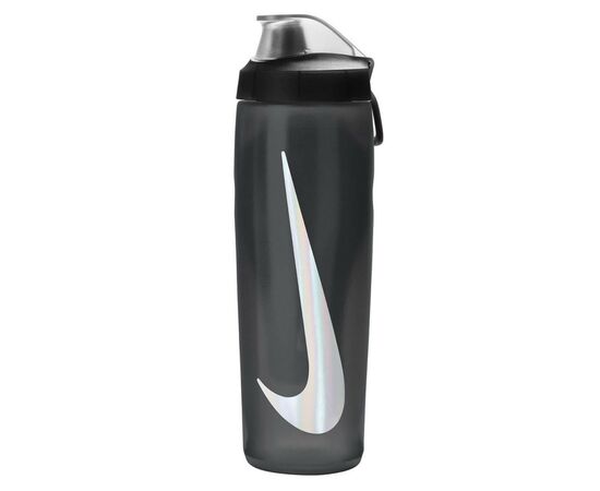Бутылка для воды Nike Refuel Bottle Locking Lid 24 OZ антрацит, чорний, сріблястий 709 мл N.100.7668.054.24 (887791747556)
