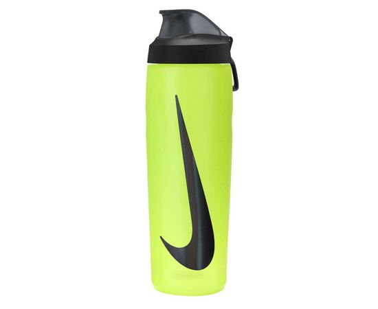 Бутылка для воды Nike Refuel Bottle Locking Lid 24 OZ лимонний, чорний 709 мл N.100.7668.705.24 (887791745101)