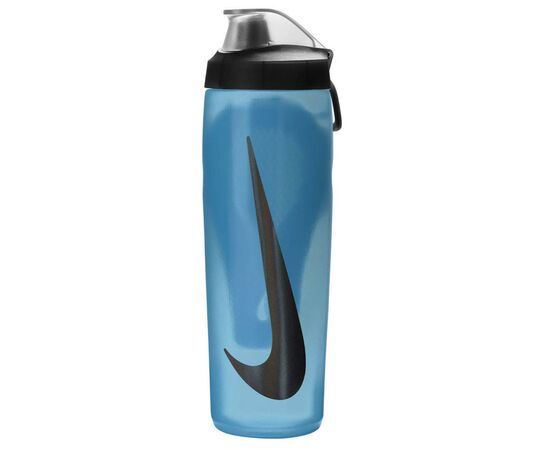 Бутылка для воды Nike Refuel Bottle Locking Lid 24 OZ синій, чорний 709 мл N.100.7668.420.24 (887791745309)