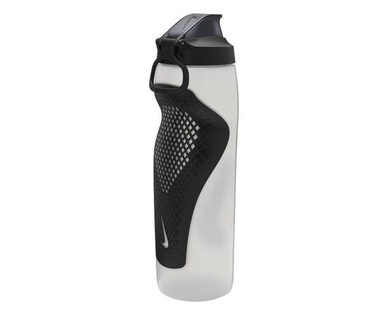 Бутылка для воды Nike Refuel Bottle Locking Lid 32 OZ білий, чорний 946 мл N.100.7670.125.32 (887791745095), изображение 2 Бутылка для воды Nike Refuel Bottle Locking Lid 32 OZ білий, чорний 946 мл N.100.7670.125.32 (887791745095), изображение 2