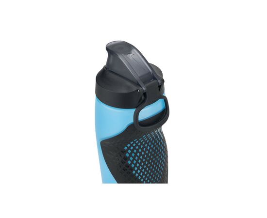 Бутылка для воды Nike Refuel Bottle Locking Lid 32 OZ синій, чорний 946 мл N.100.7670.420.32 (887791745019), изображение 3 Бутылка для воды Nike Refuel Bottle Locking Lid 32 OZ синій, чорний 946 мл N.100.7670.420.32 (887791745019), изображение 3