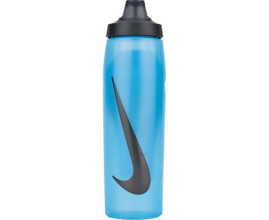 Пляшка для води Nike Refuel Bottle Locking Lid 32 OZ синій, чорний 946 мл N.100.7670.420.32 (887791745019)