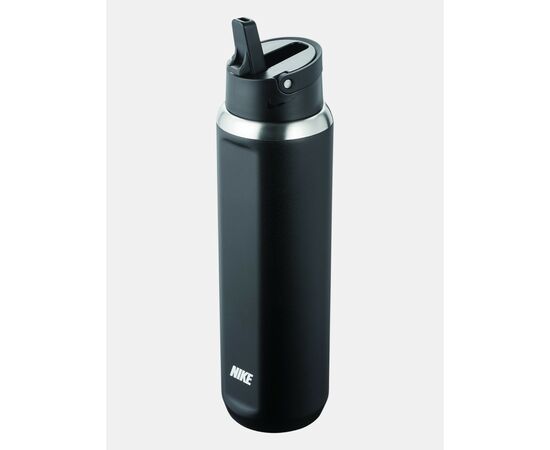 Пляшка для води Nike SS Recharge Straw Bottle 24 OZ чорний 709 мл N.100.1632.091.24 (887791732149)